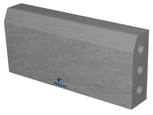 Bloque de cemento Tipo A10 - Completo