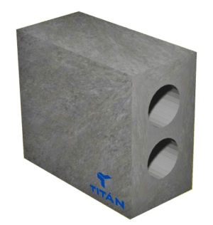 Bloque de Cemento Tipo A80 - Medio