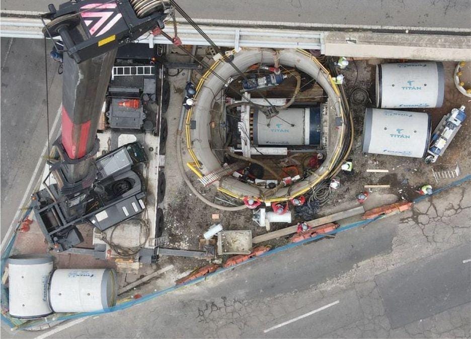 tuberia para hincado proyecto transmilenio avenida 68